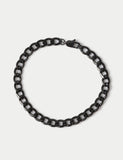 M&S gunmetal chain bracelet waterproof stainless steel, UK version