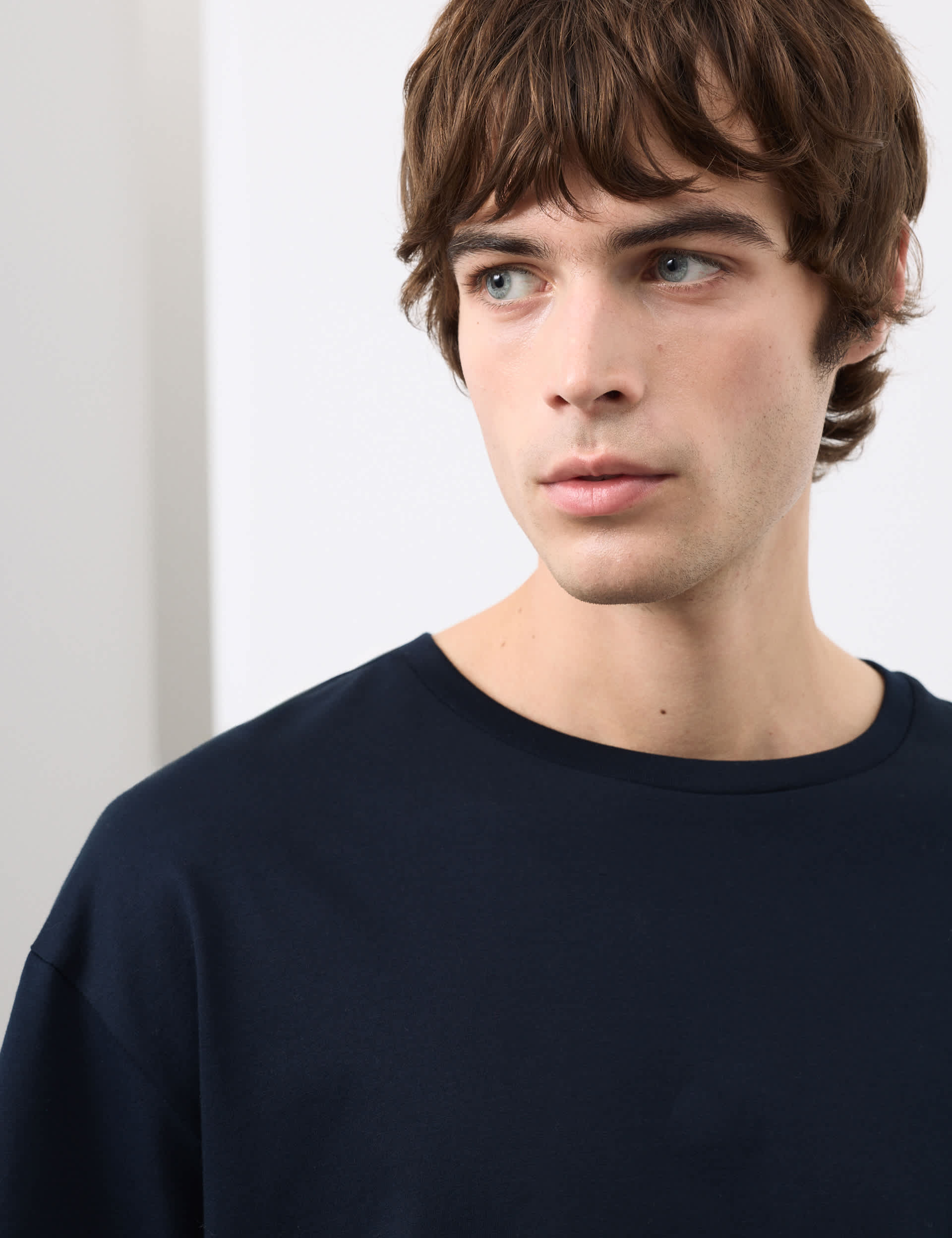 Autograph Supima cotton crew neck T-shirt - British product