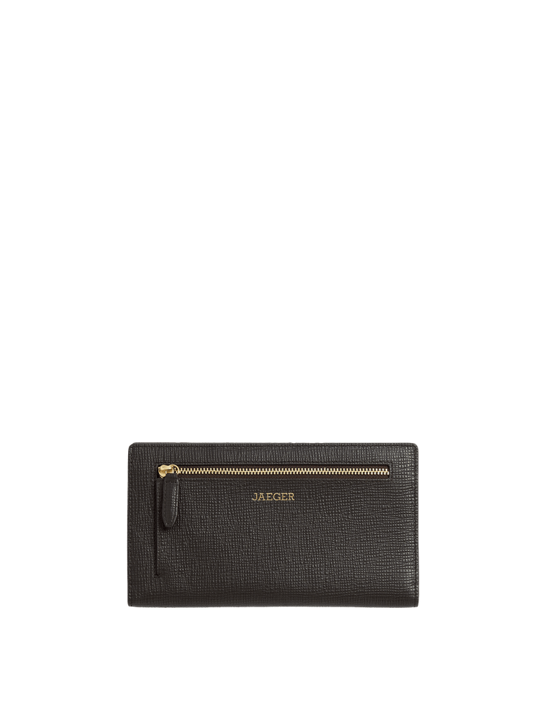 Jaeger leather bifold wallet, imported from the UK