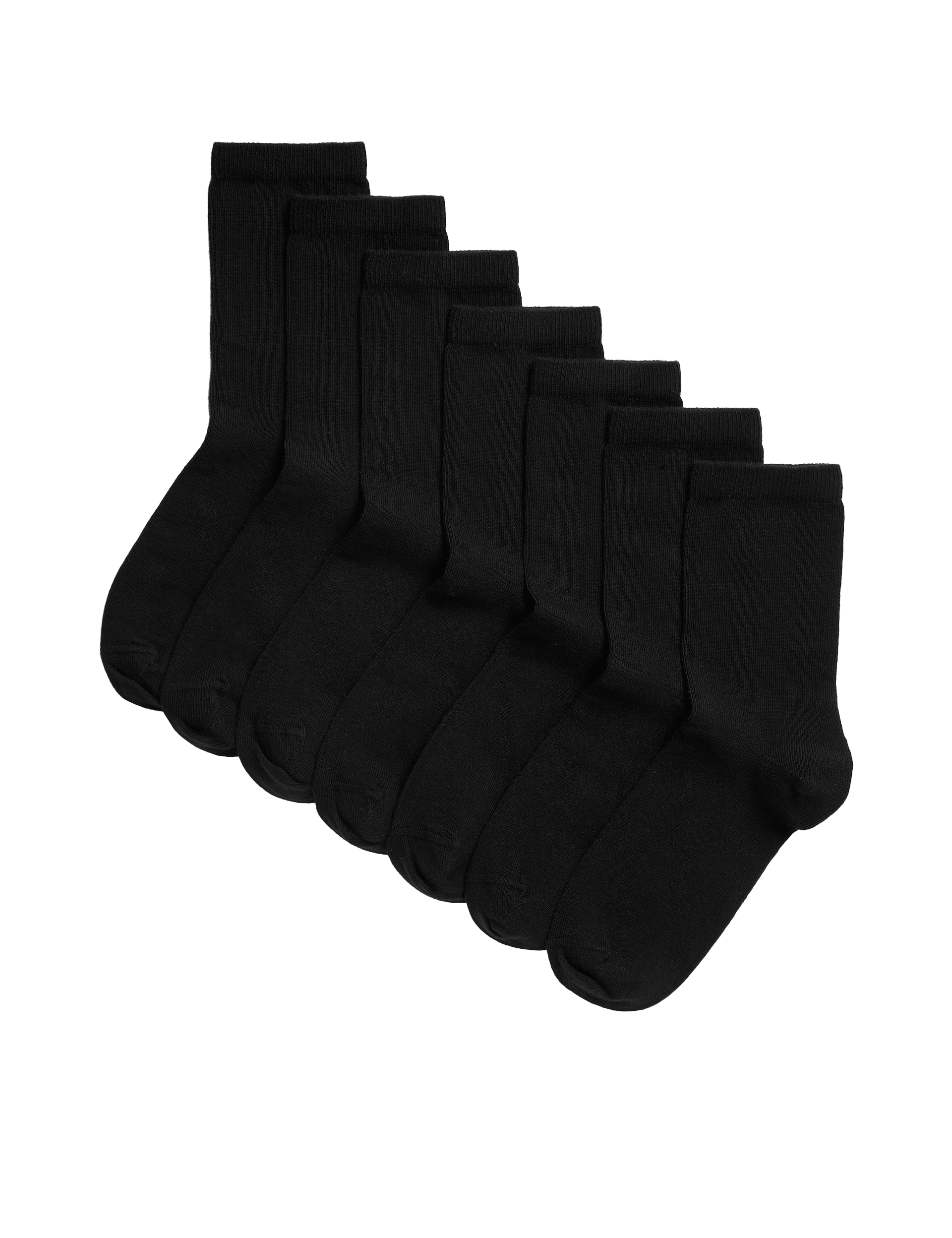 Children's ankle school socks 7 pack, imported from the UK