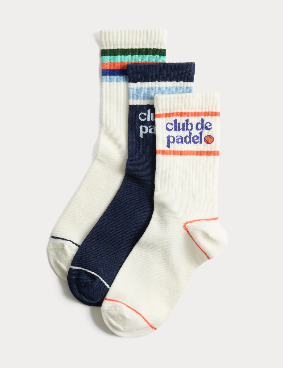M&S sports socks 3 pack ankle socks (British brand)