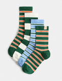 Cotton rich sports socks 4 pack, imported from the UK