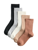 Cotton rich socks 5 pack size 6-7 (British brand)