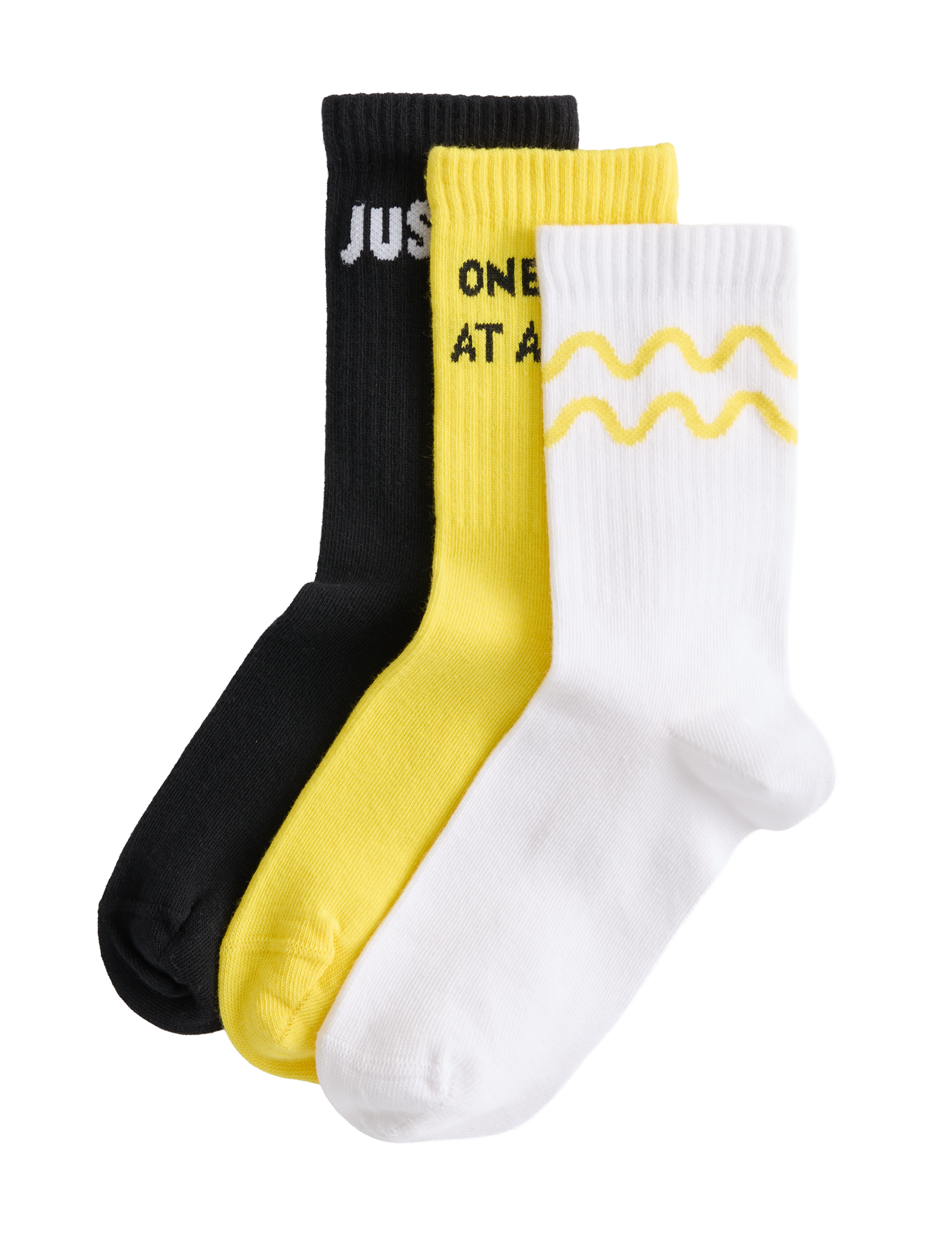 YoungMinds cotton-rich ribbed socks 3 pack, UK version