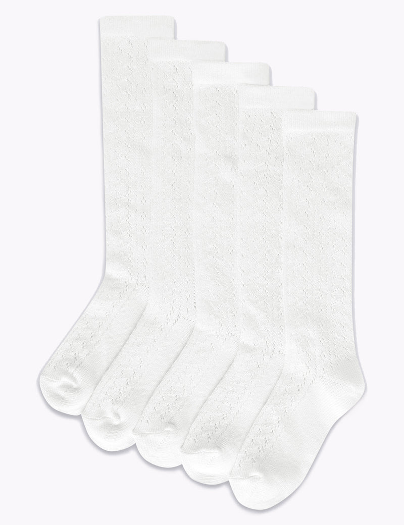 Children's knee high pelerine socks 5 pack - British product