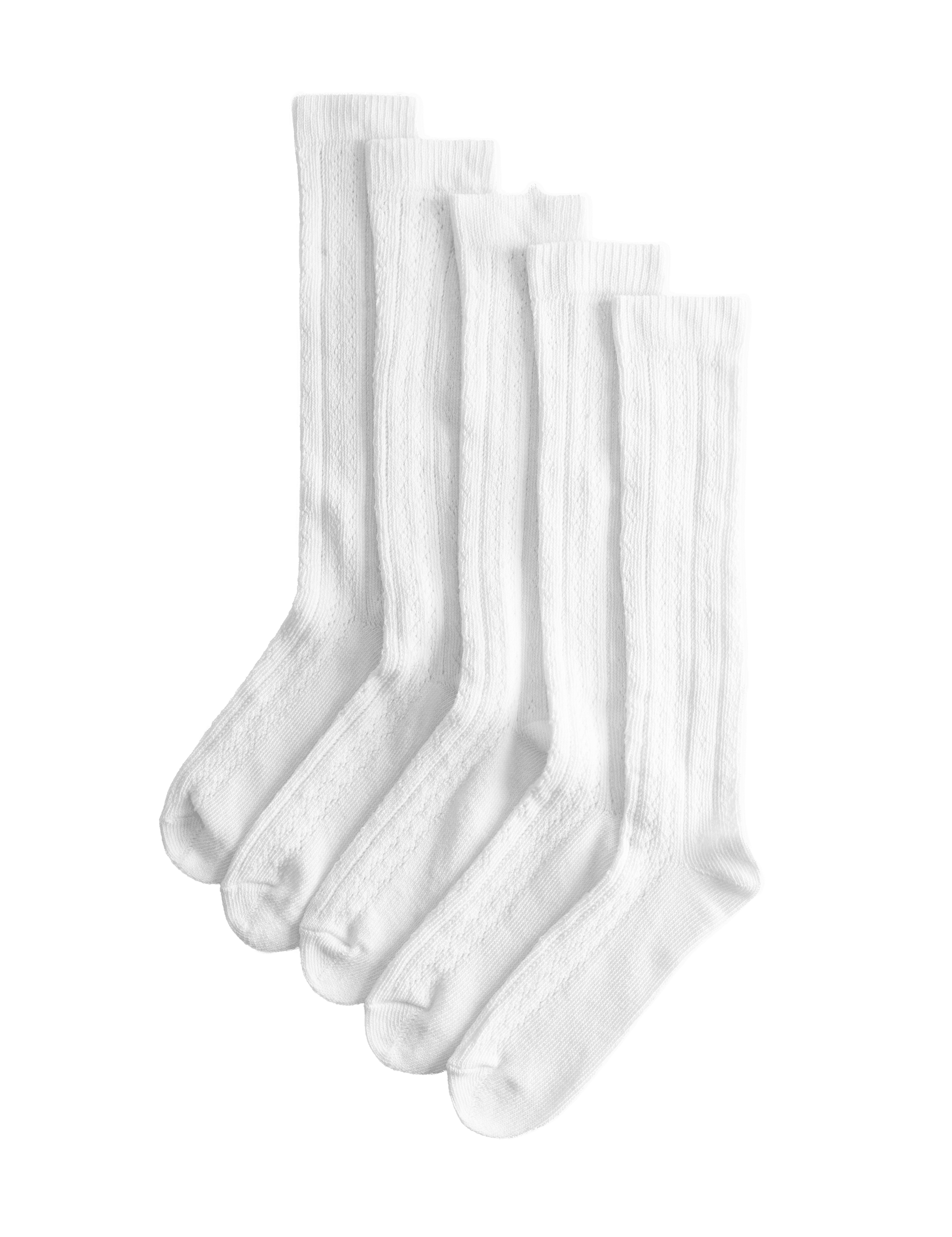 Children's knee high pelerine socks 5 pack - British product