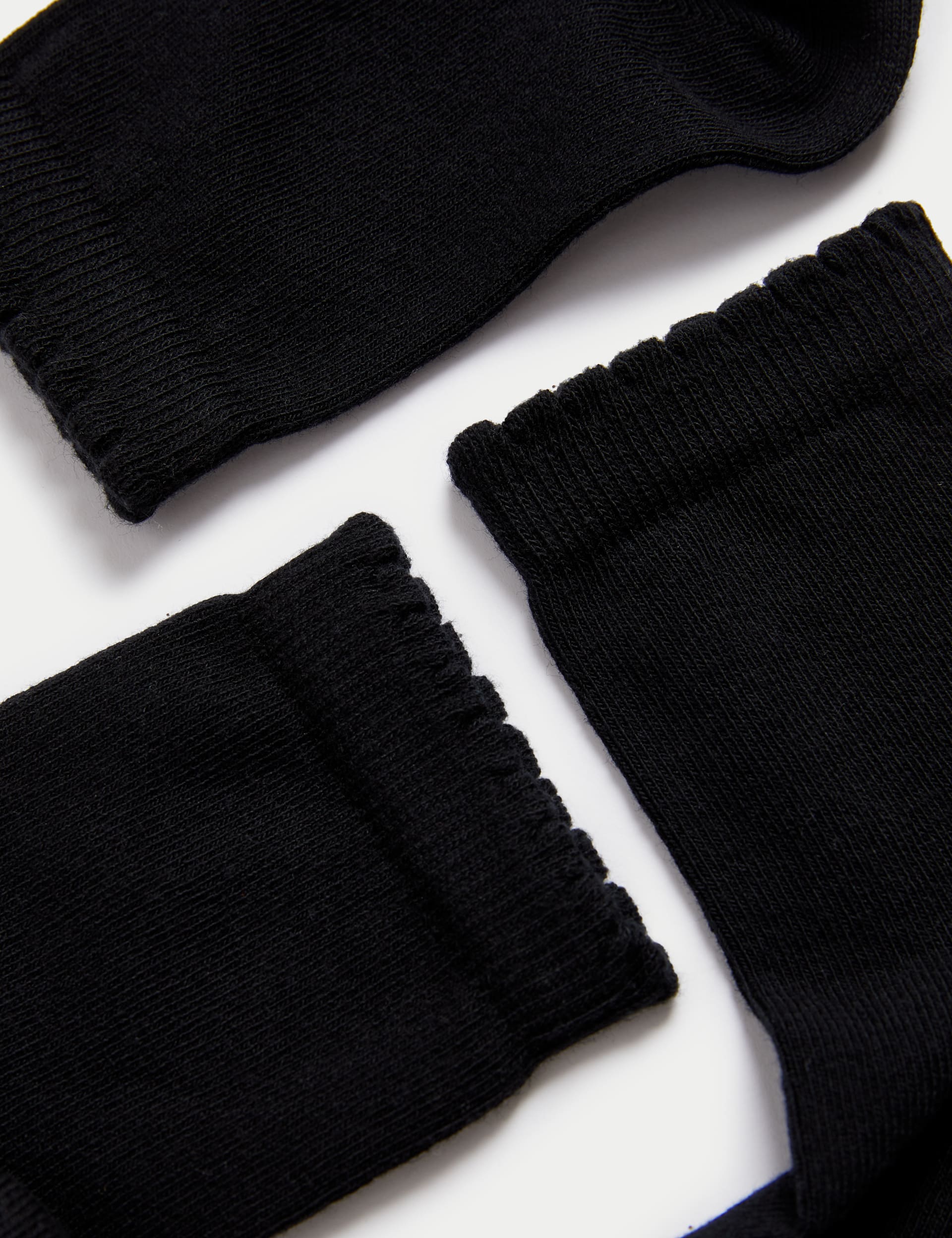 Short picot socks 5 pack for children, imported from the UK