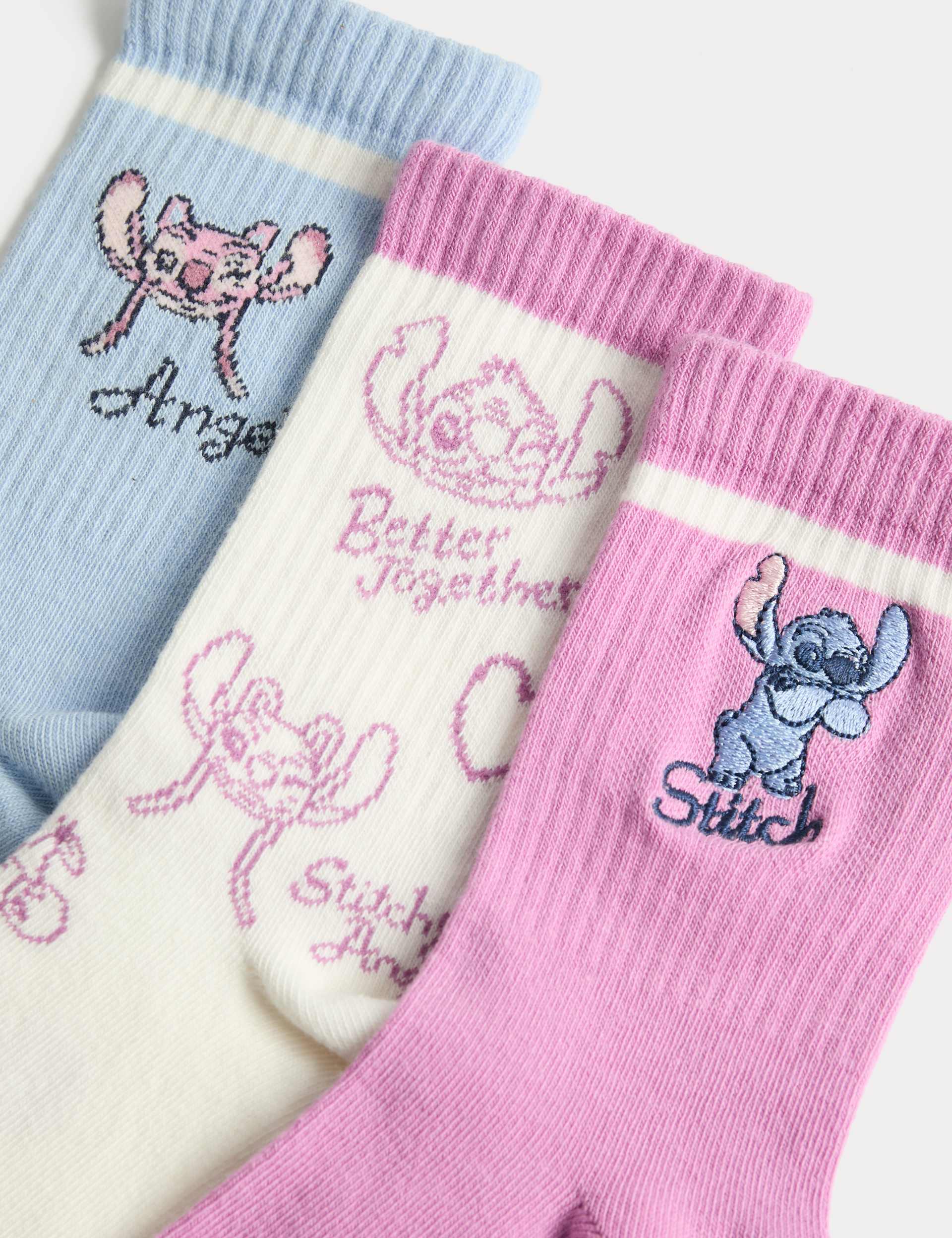 Disney Lilo & Stitch ankle socks 3 pack (British brand)