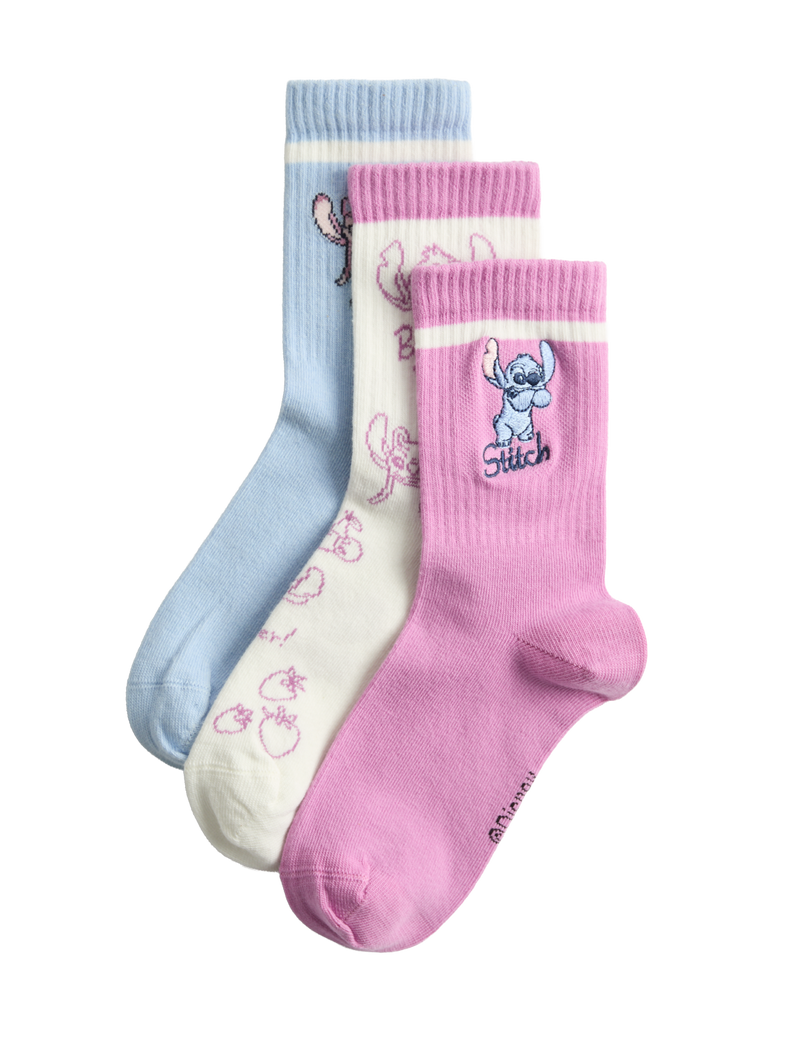 Disney Lilo & Stitch ankle socks 3 pack (British brand)