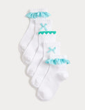 Cotton Rich School Socks 5 Pack (6 Small - 7 Large)