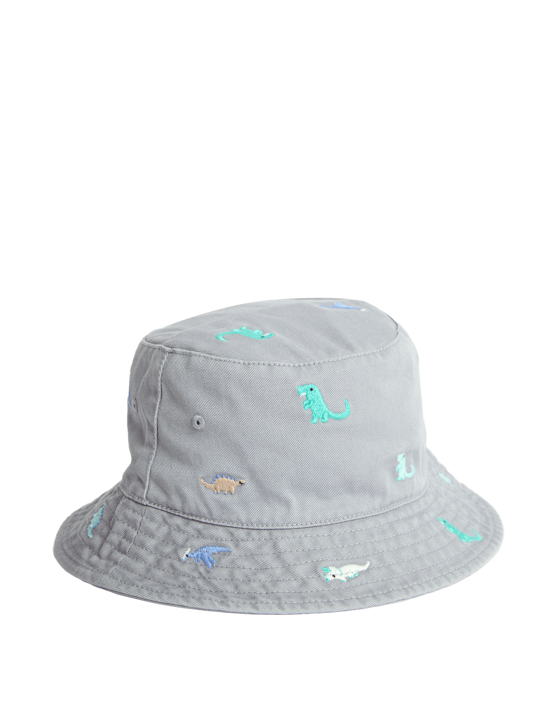 Kids embroidered bucket sun hat 1-10 yrs (British brand)