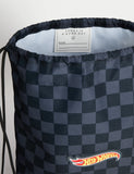 Hot Wheels kids drawstring bag with logo print, UK version