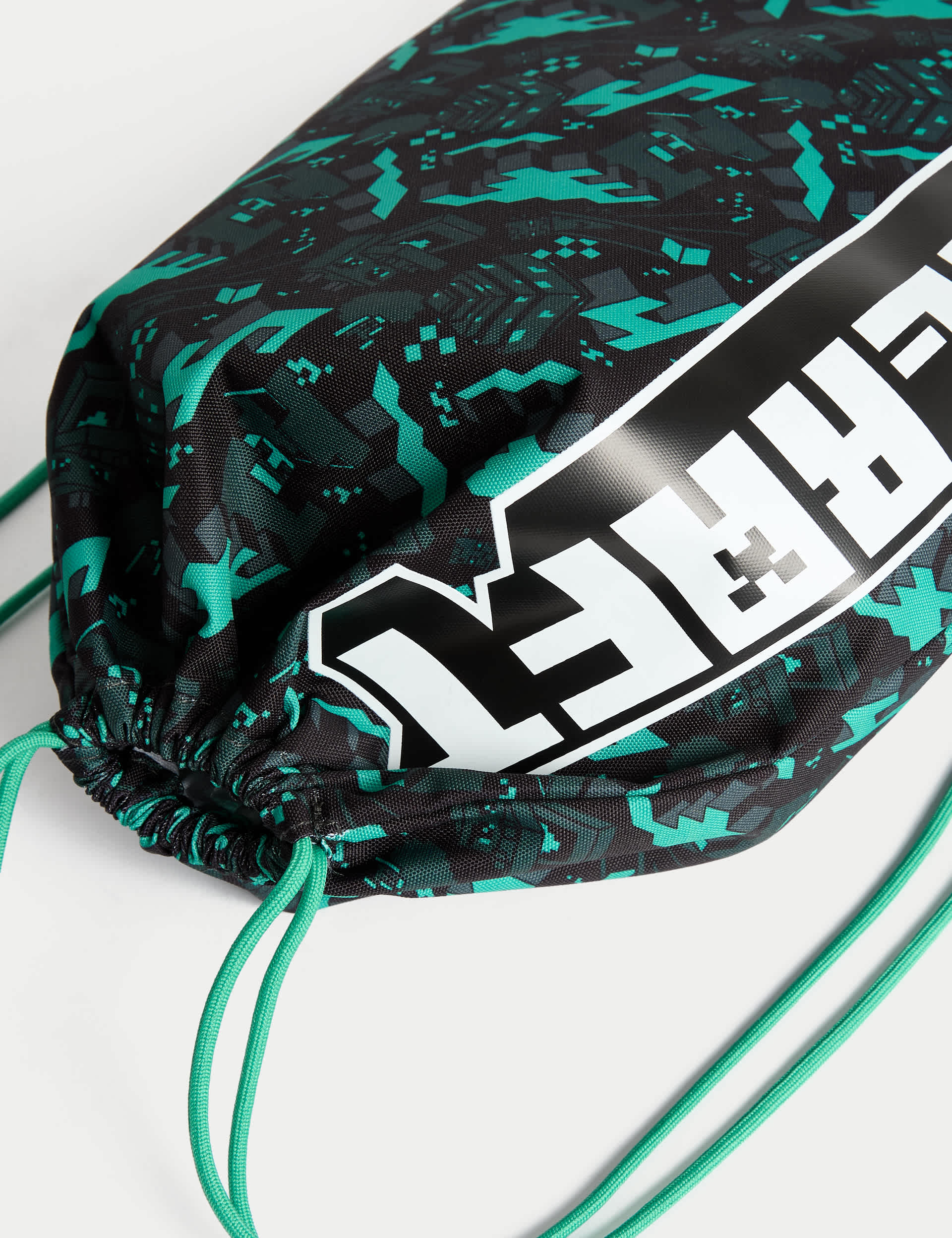 Minecraft drawstring bag 450mm x 340mm, imported from the UK