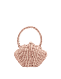Children's shell-shaped straw bag, imported from the UK