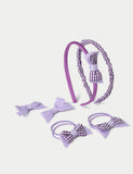 Gingham Hair Accessories Bumper Pack