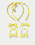 Gingham hair accessory pack back to school, UK version