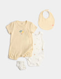 Cotton rich baby starter set 4 piece 7-12 months, imported from the UK