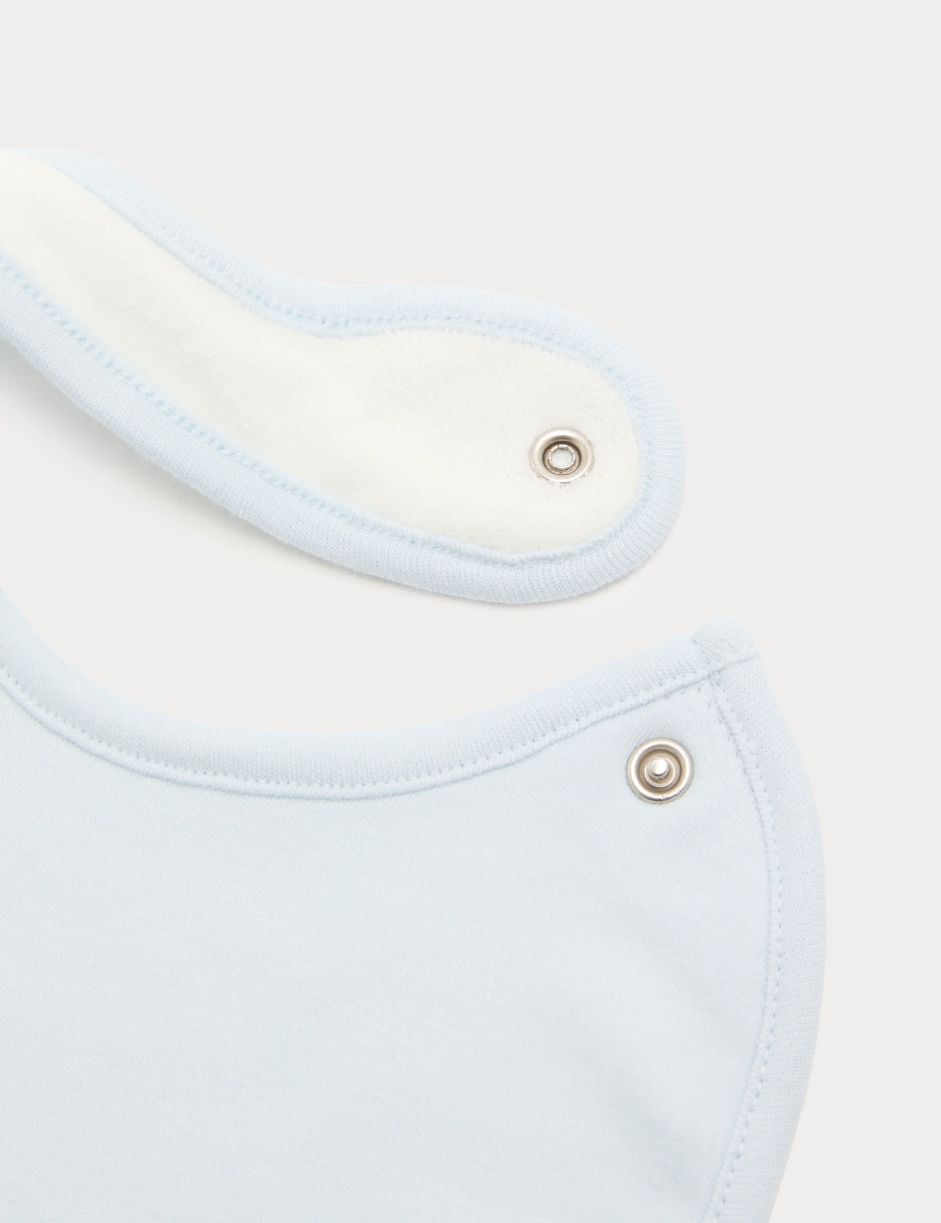 Cotton rich plane print bibs 5 pack, imported from the UK