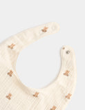 Cotton rich dribble bibs 3-pack - British product