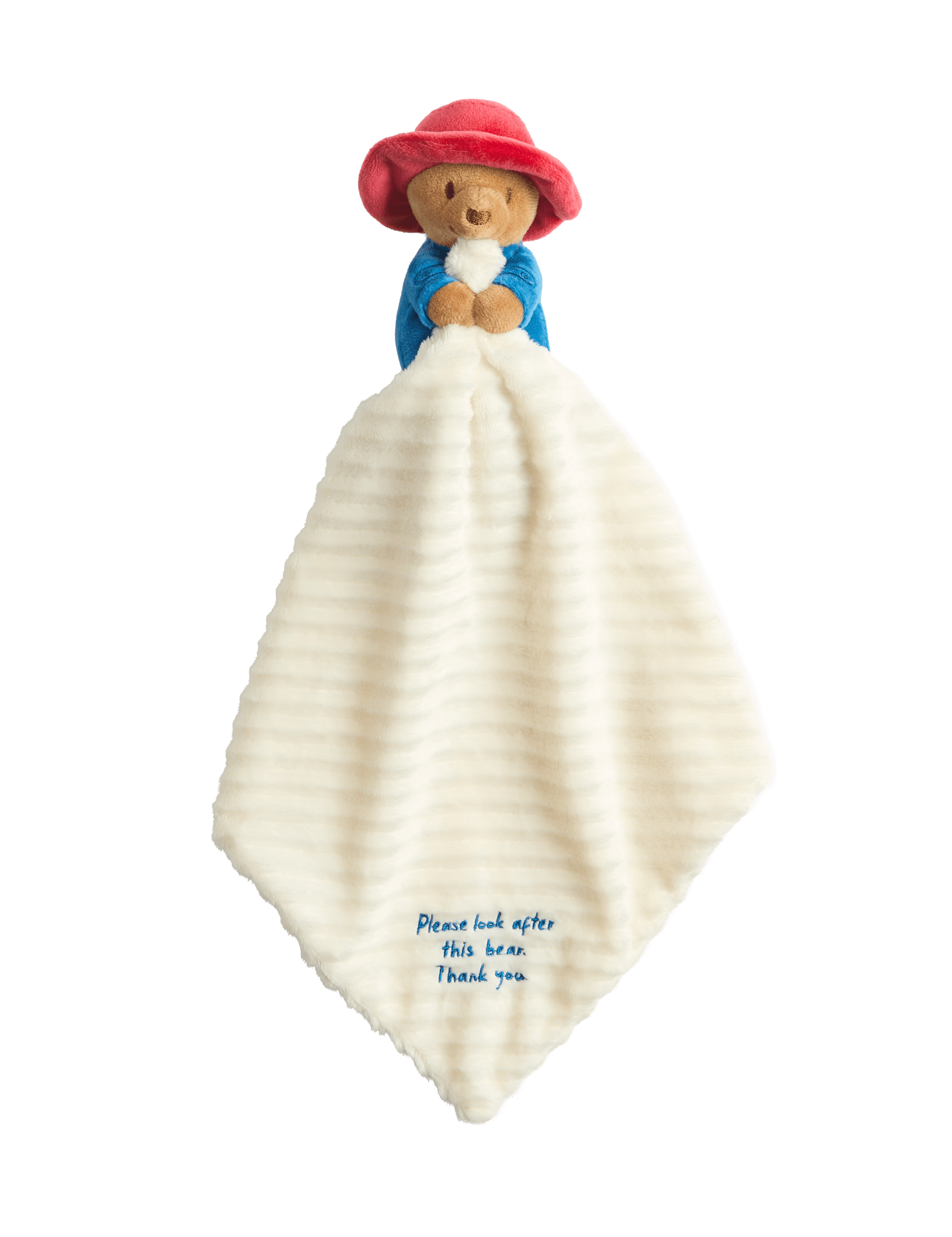 Paddington striped comforter bear 11cm, imported from the UK