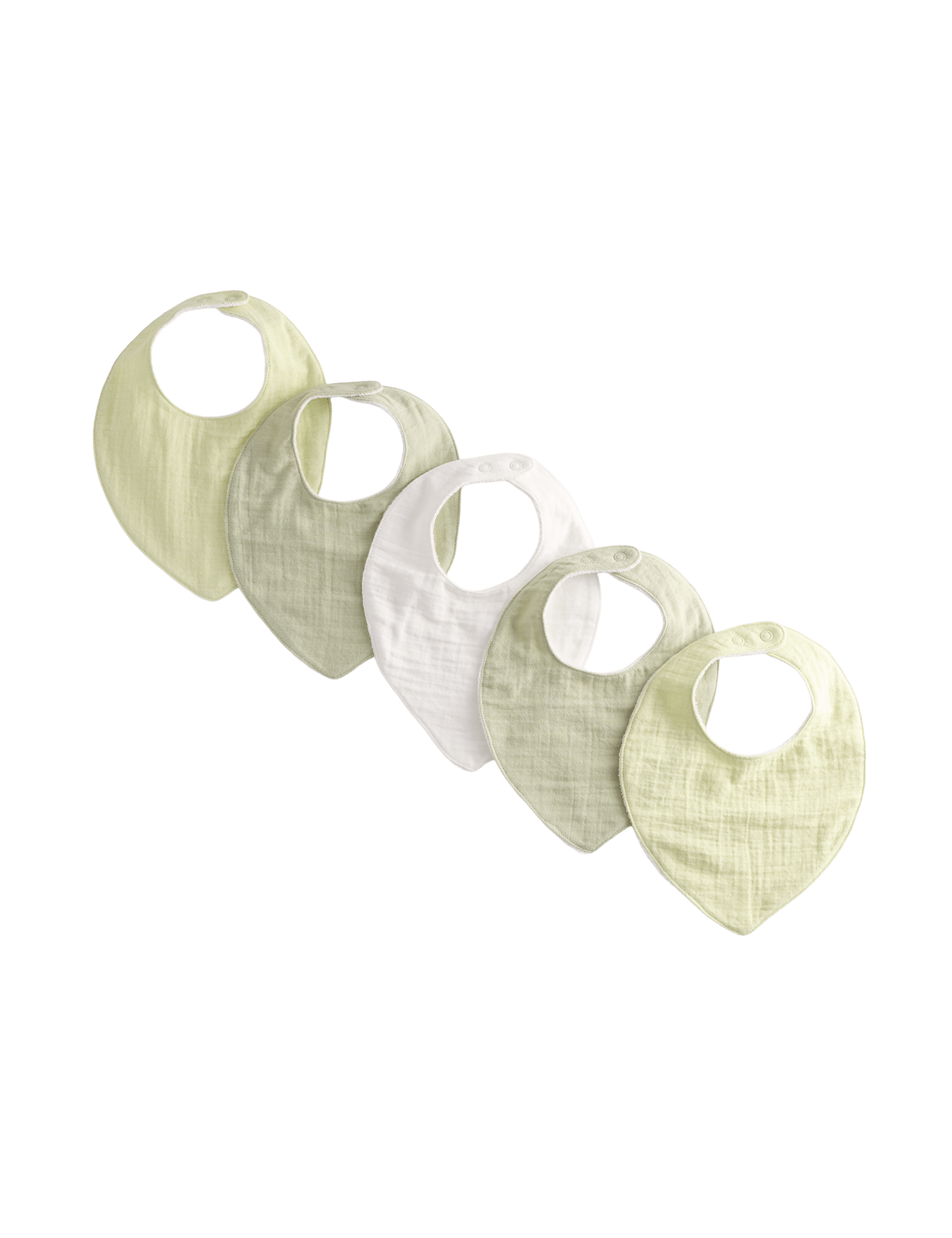 3 Pack Pure Cotton Bibs