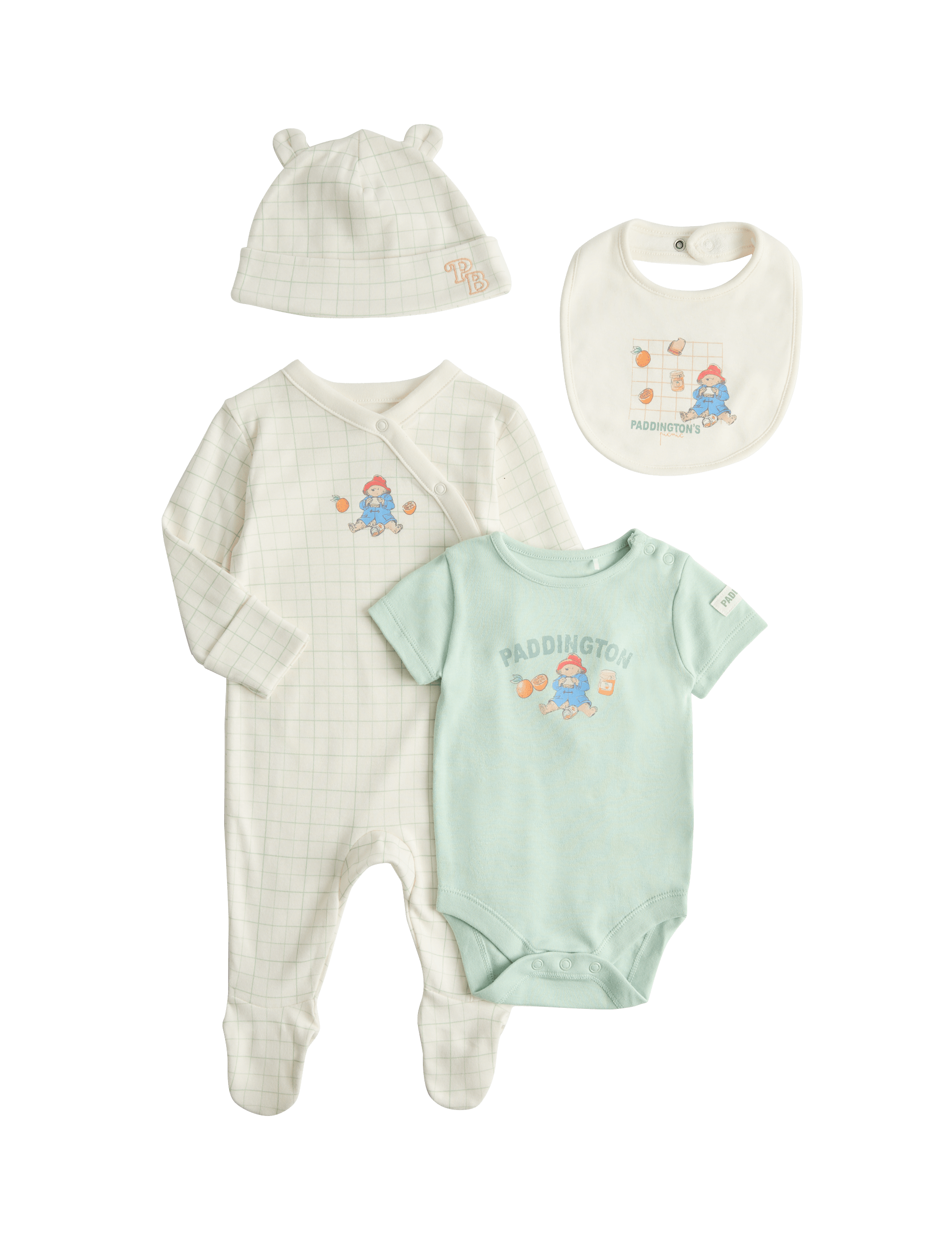 Paddington baby starter set 4 piece 0-12 months, imported from the UK