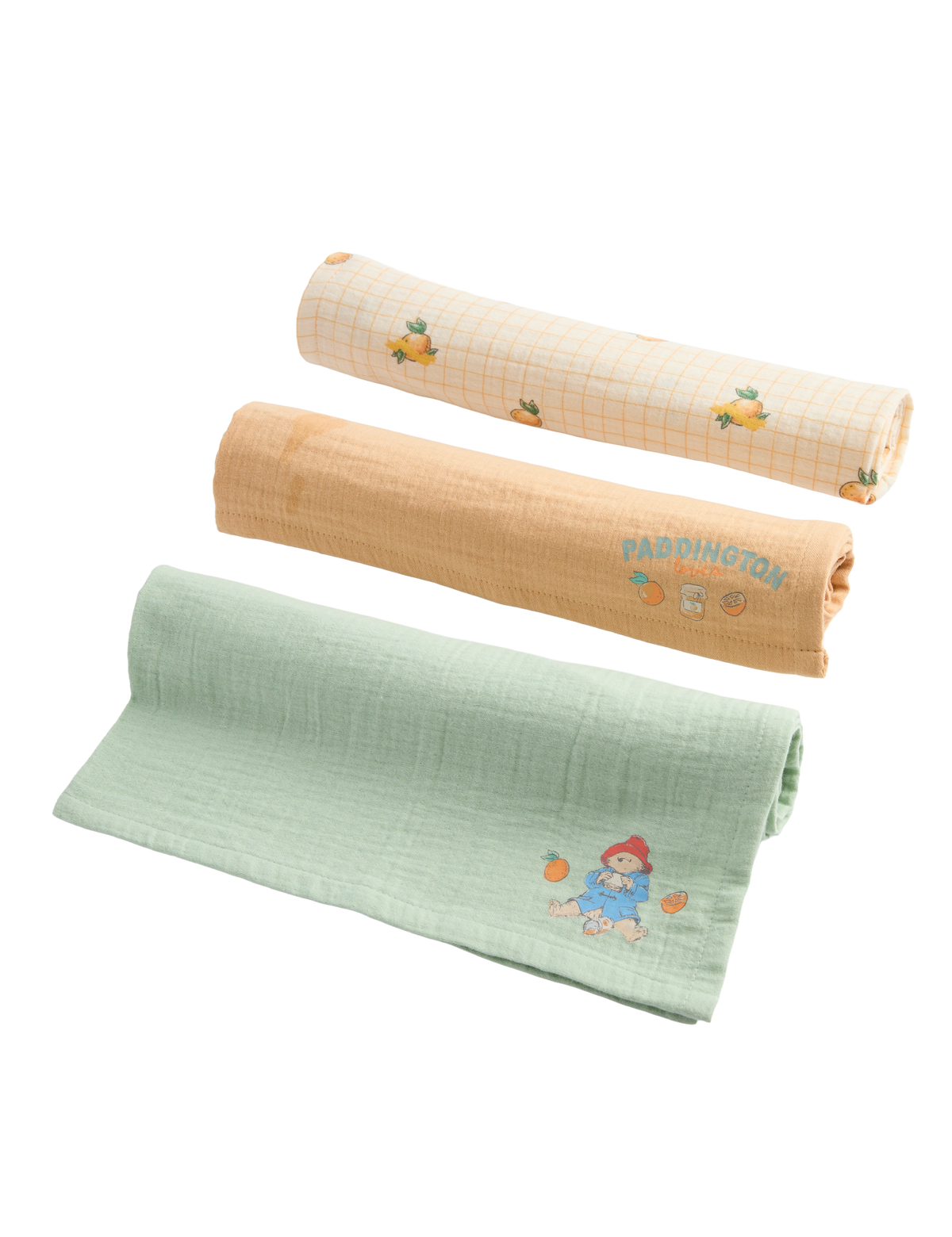 Paddington cotton muslin squares 3 pack, UK version