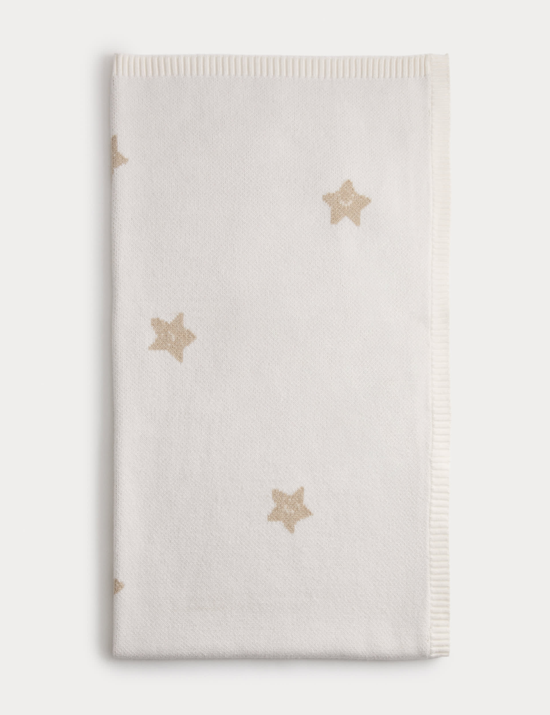 Soft star print baby shawl imported from the UK