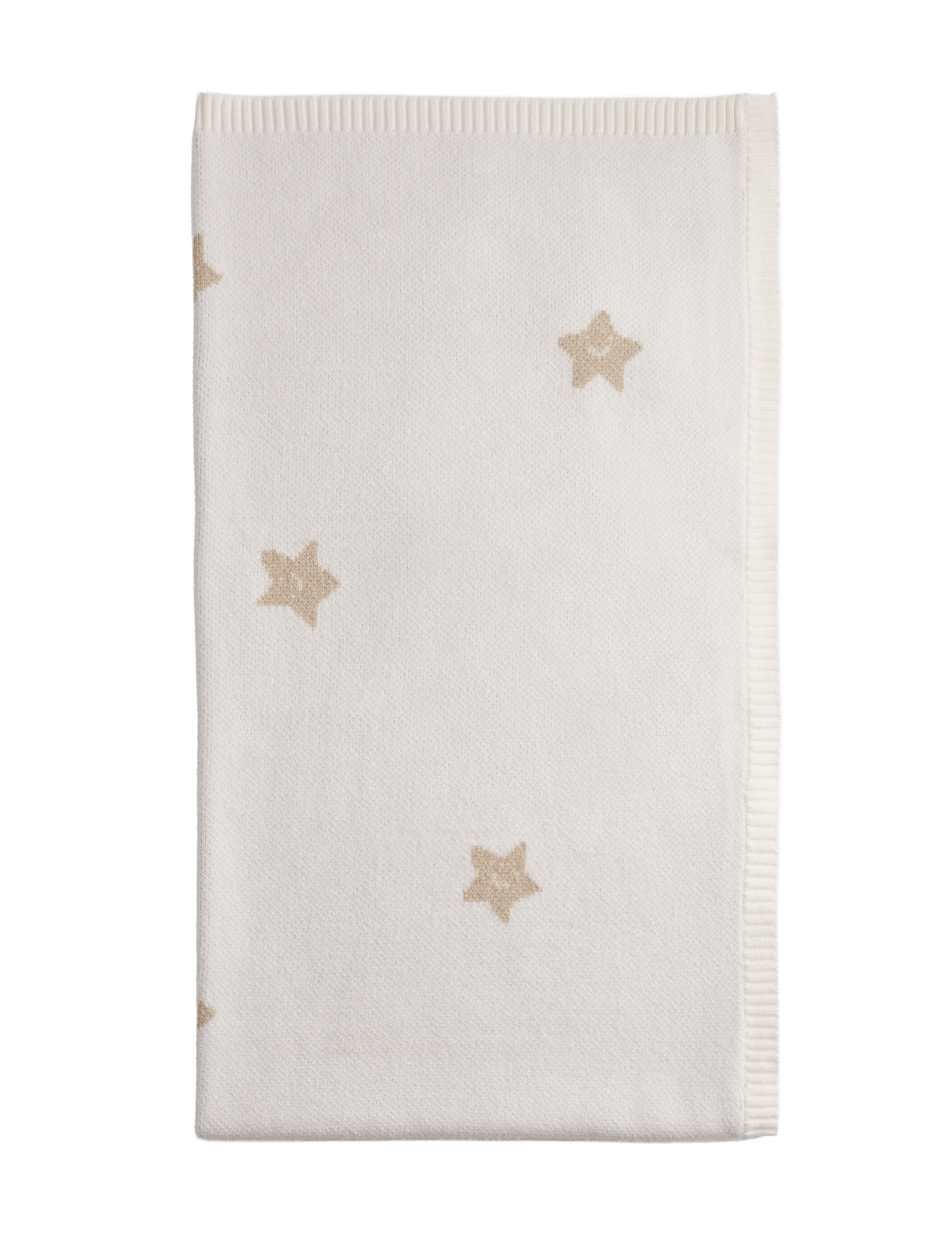 Soft star print baby shawl imported from the UK