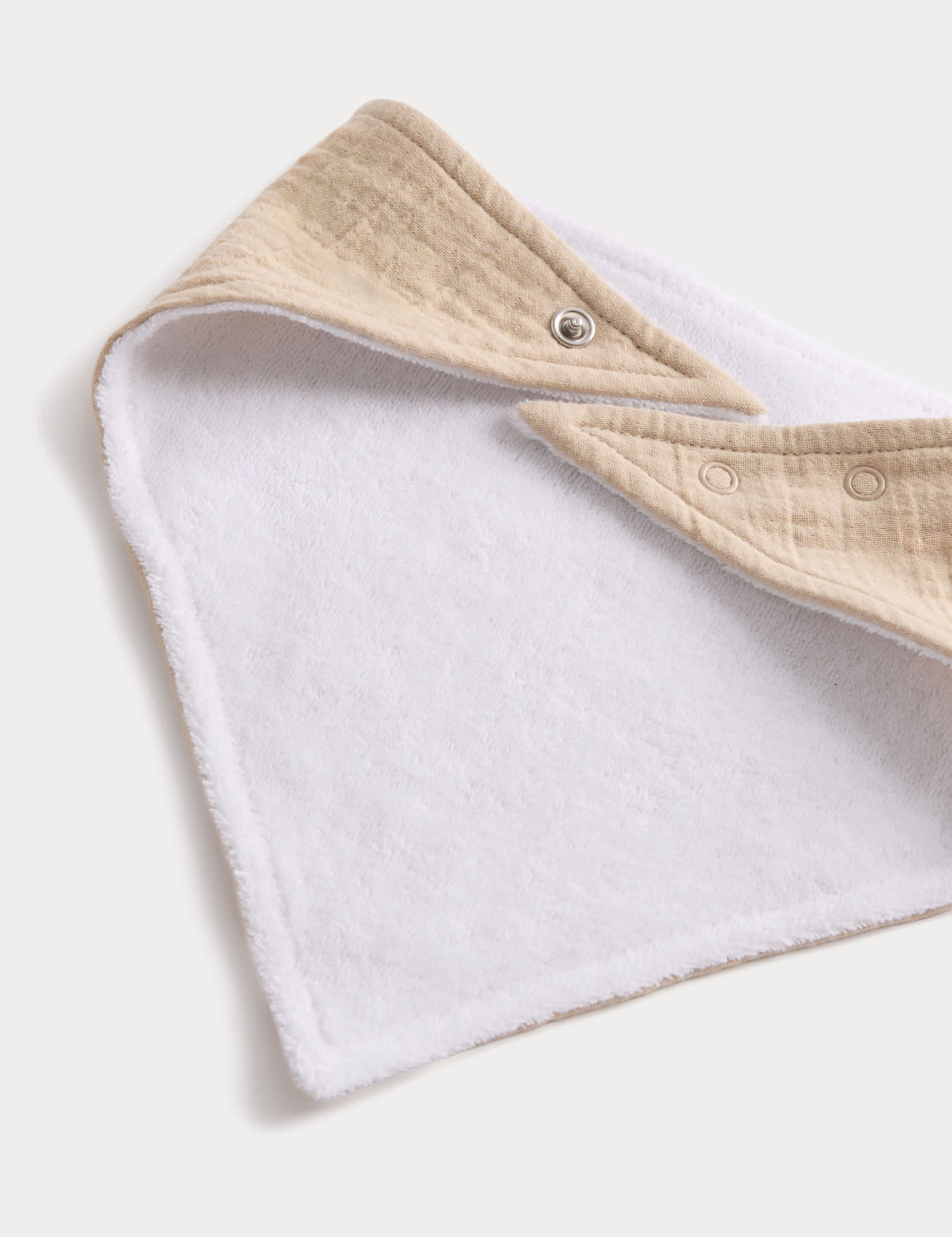 Absorbent cotton rich patterned baby bibs 3 pack, imported from the UK