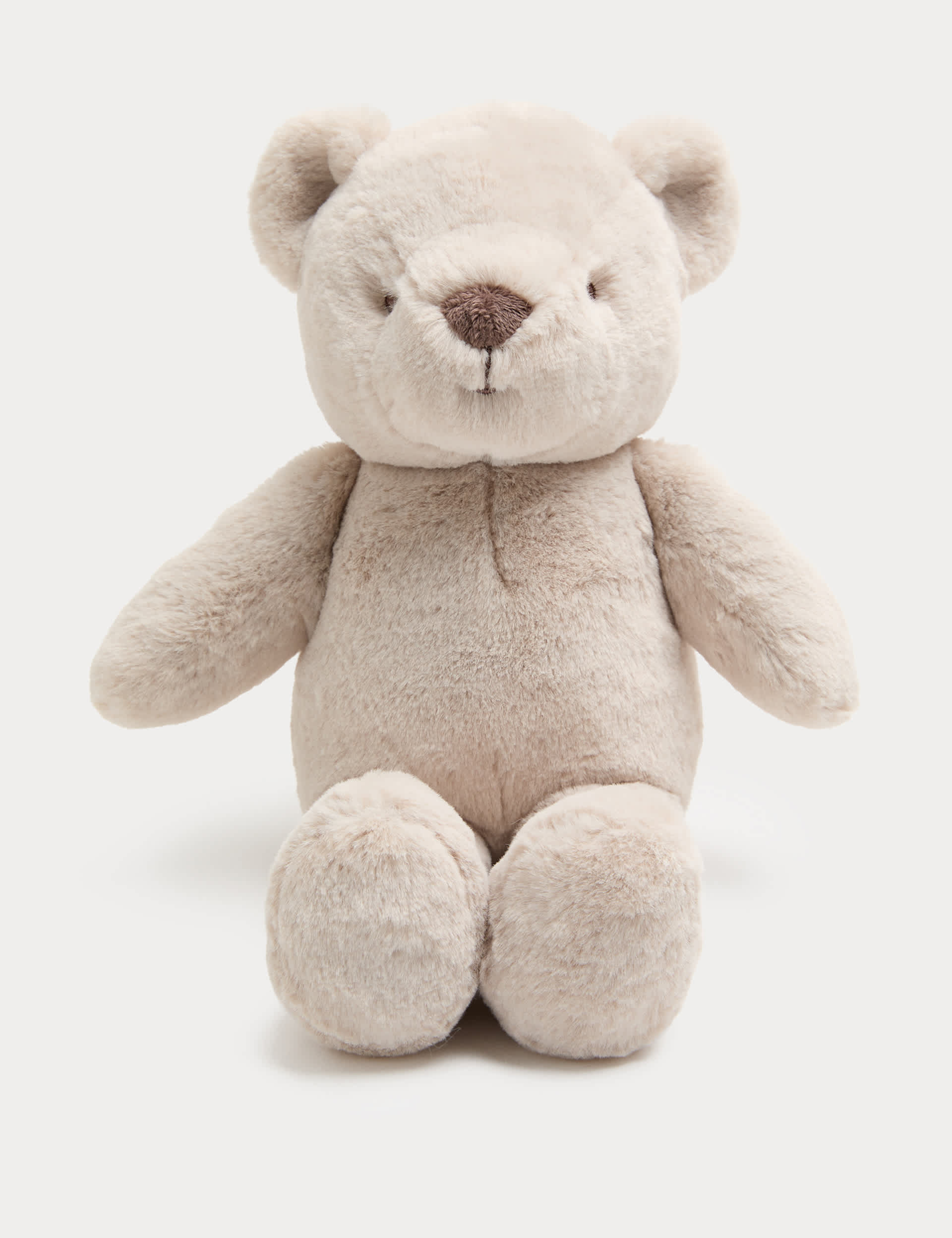 Bear plush toy for 0+ years, 23 cm length - British product