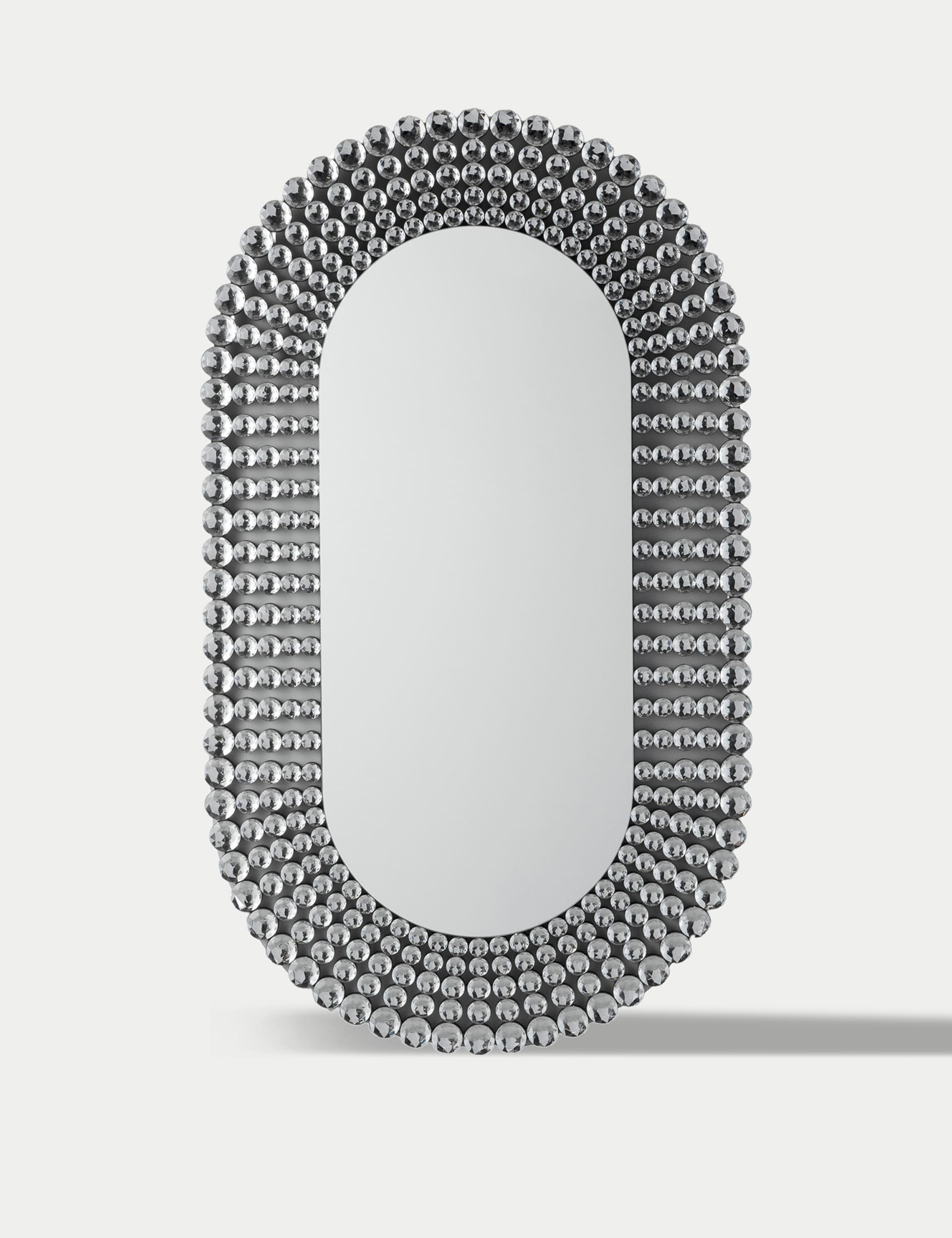 Sharrington oval hanging wall mirror 121cm x 70cm (British brand)
