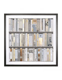 Gallery Direct Library Square Framed Art 900mm x 900mm (British brand)