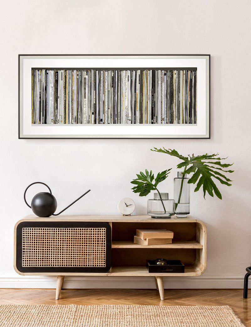 Gallery Direct classic vinyl framed art large landscape, UK version