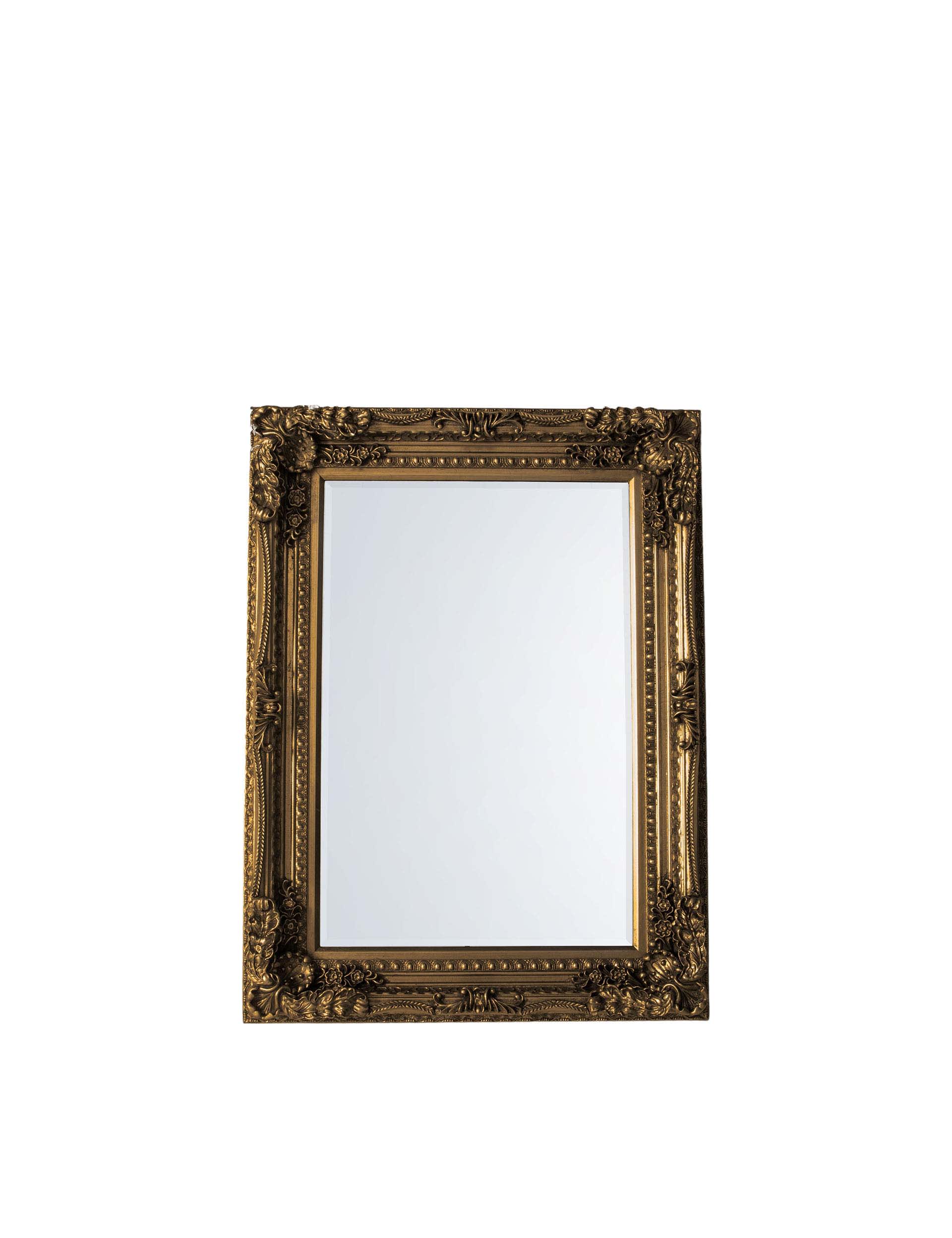 Gallery Direct Carved Louis extra large rectangular mirror (British brand)