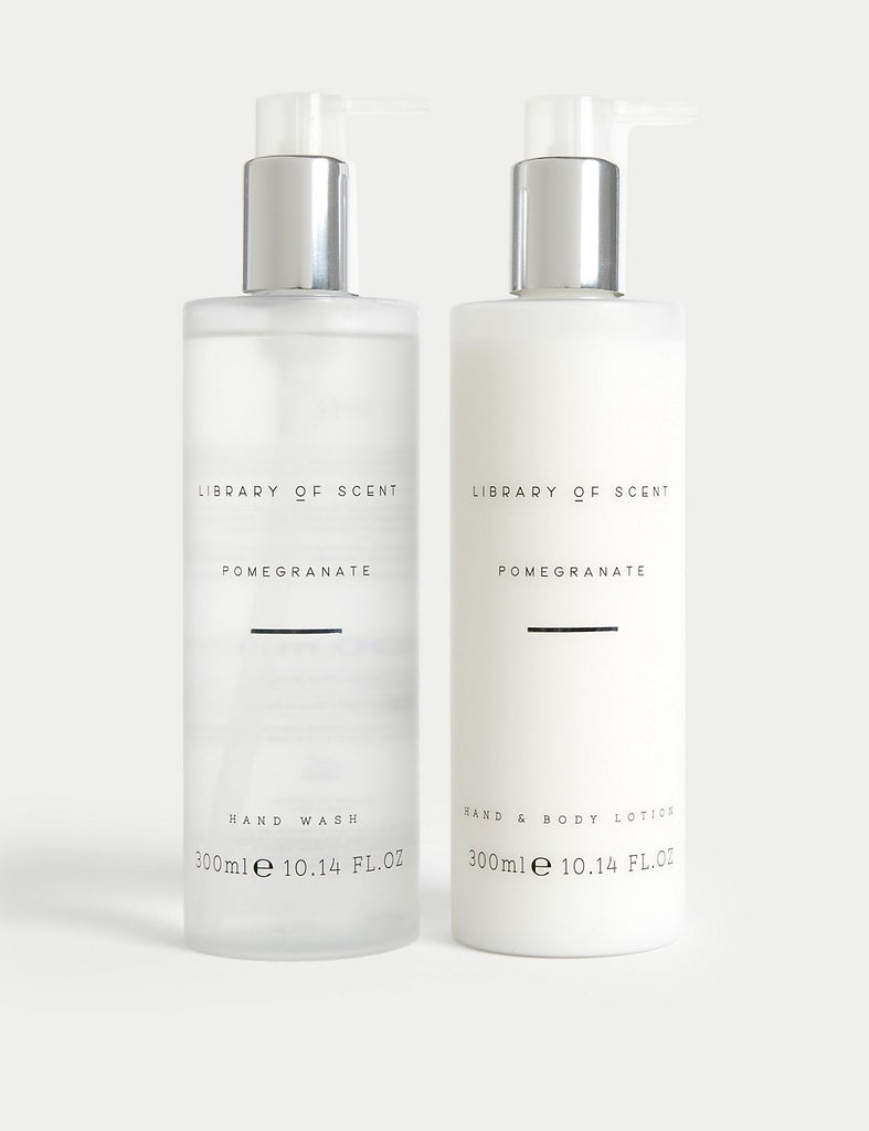 Pomegranate Hand Wash & Lotion Duo