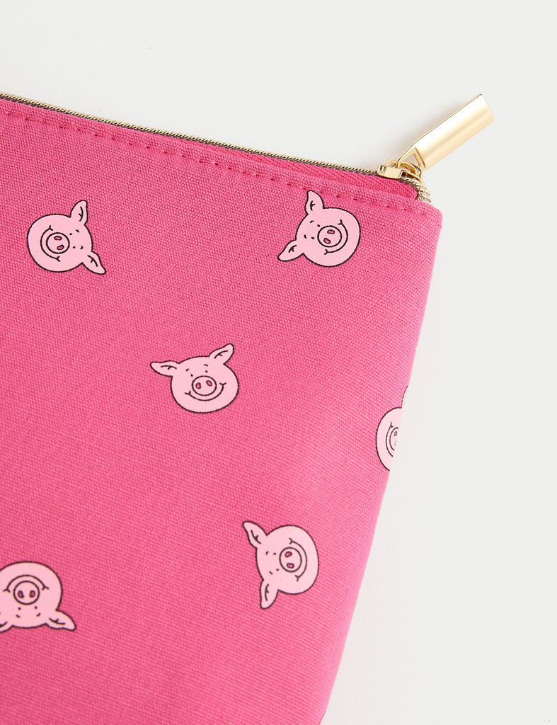 Percy Pig Cosmetics Bag