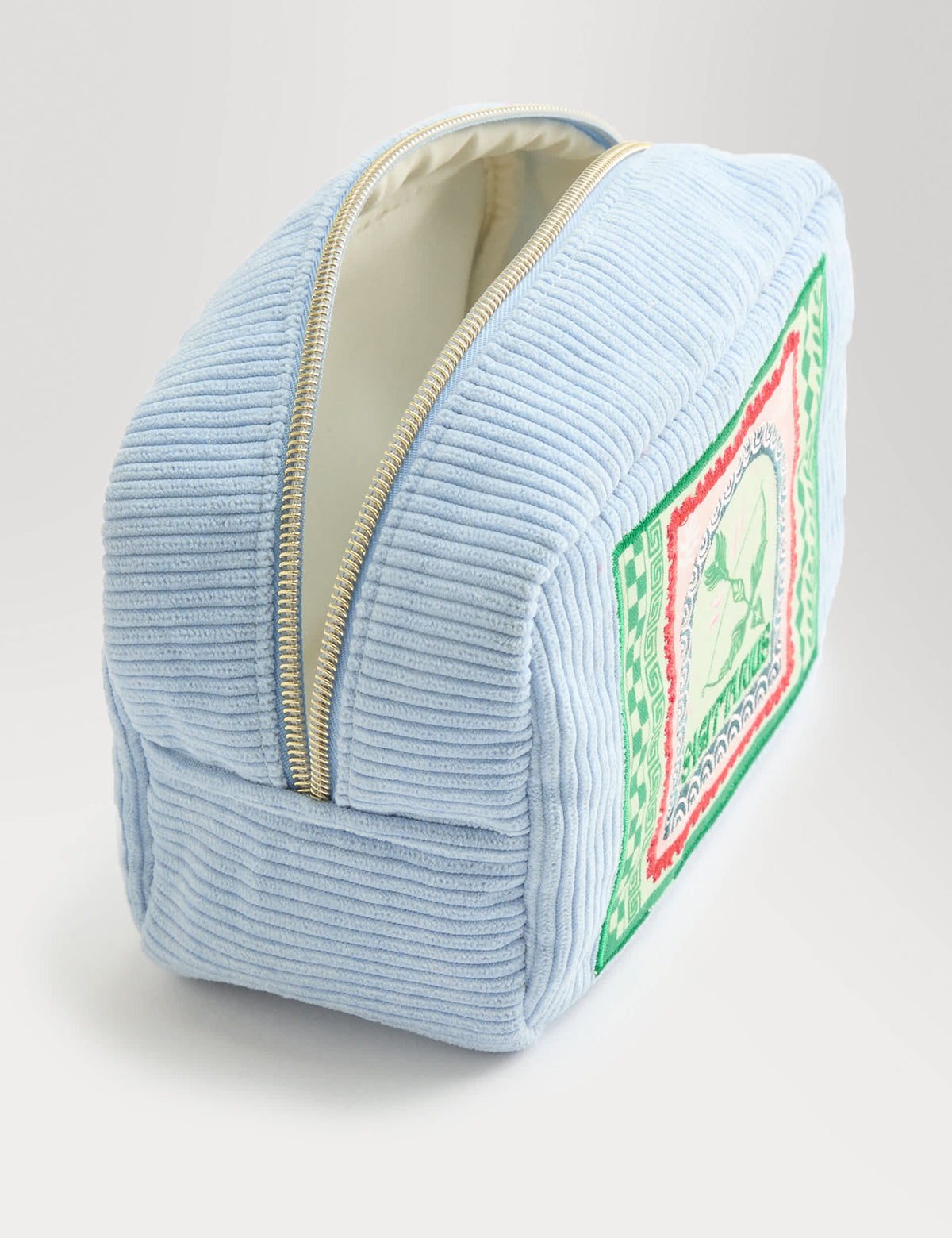 Sagittarius embroidered cord toiletry bag - British product