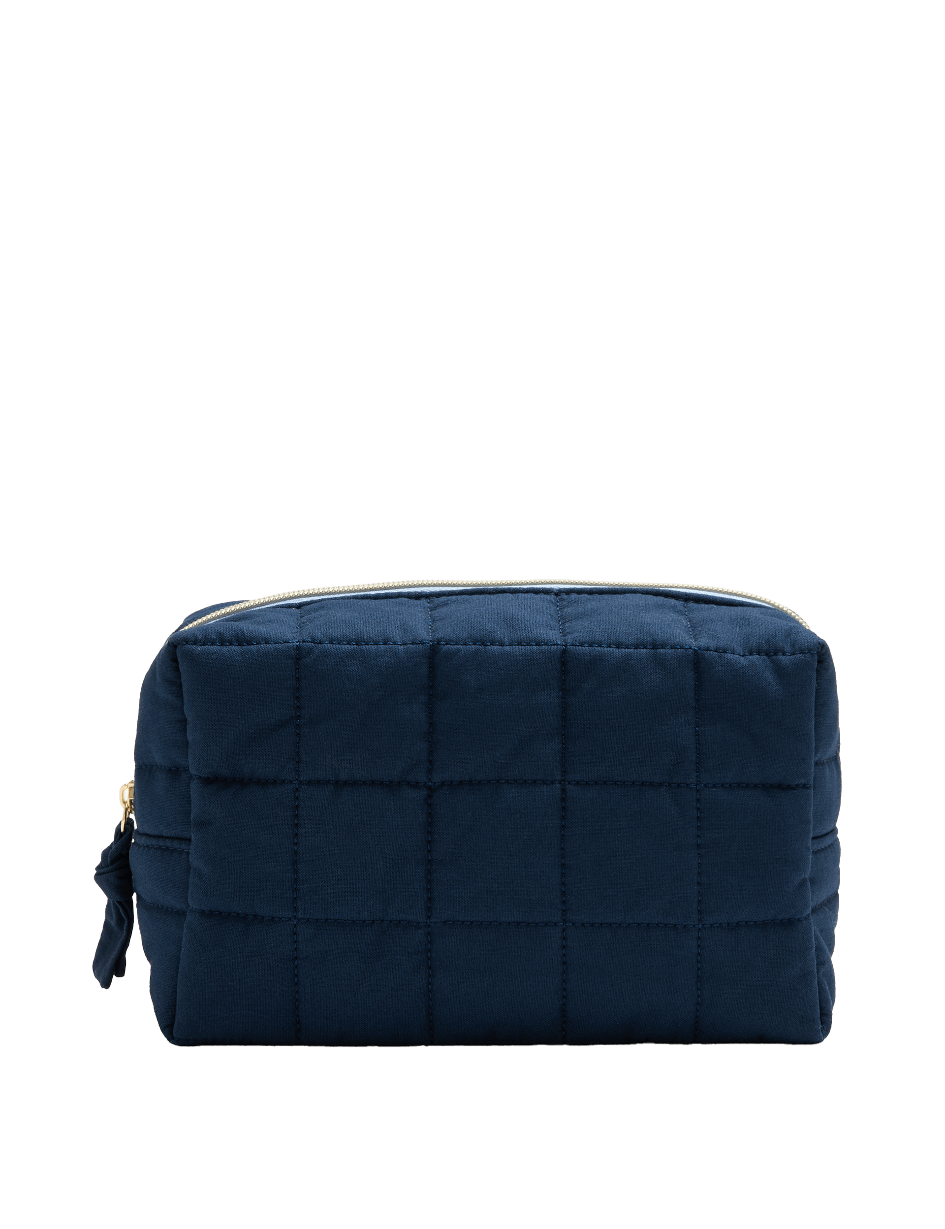 Toiletry bag small checkerboard quilted - British product