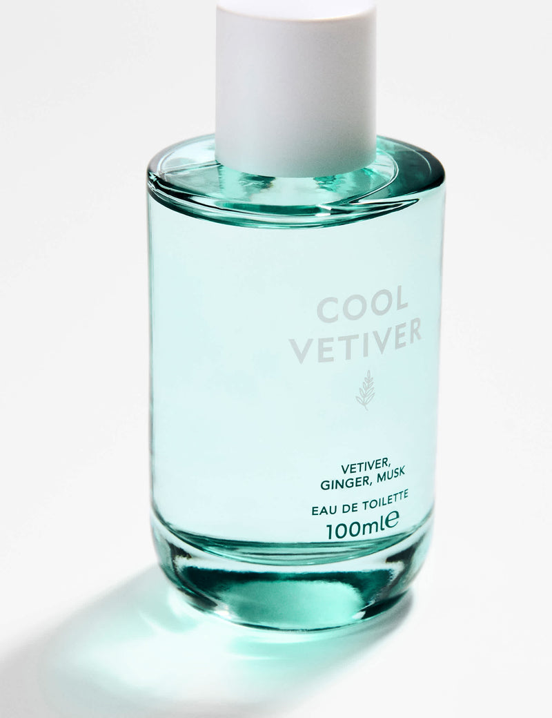 Cool Vetiver Eau De Toilette 100ml - British product