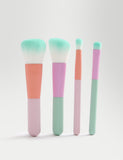 Bloom mini makeup brush set pastel handles, UK version