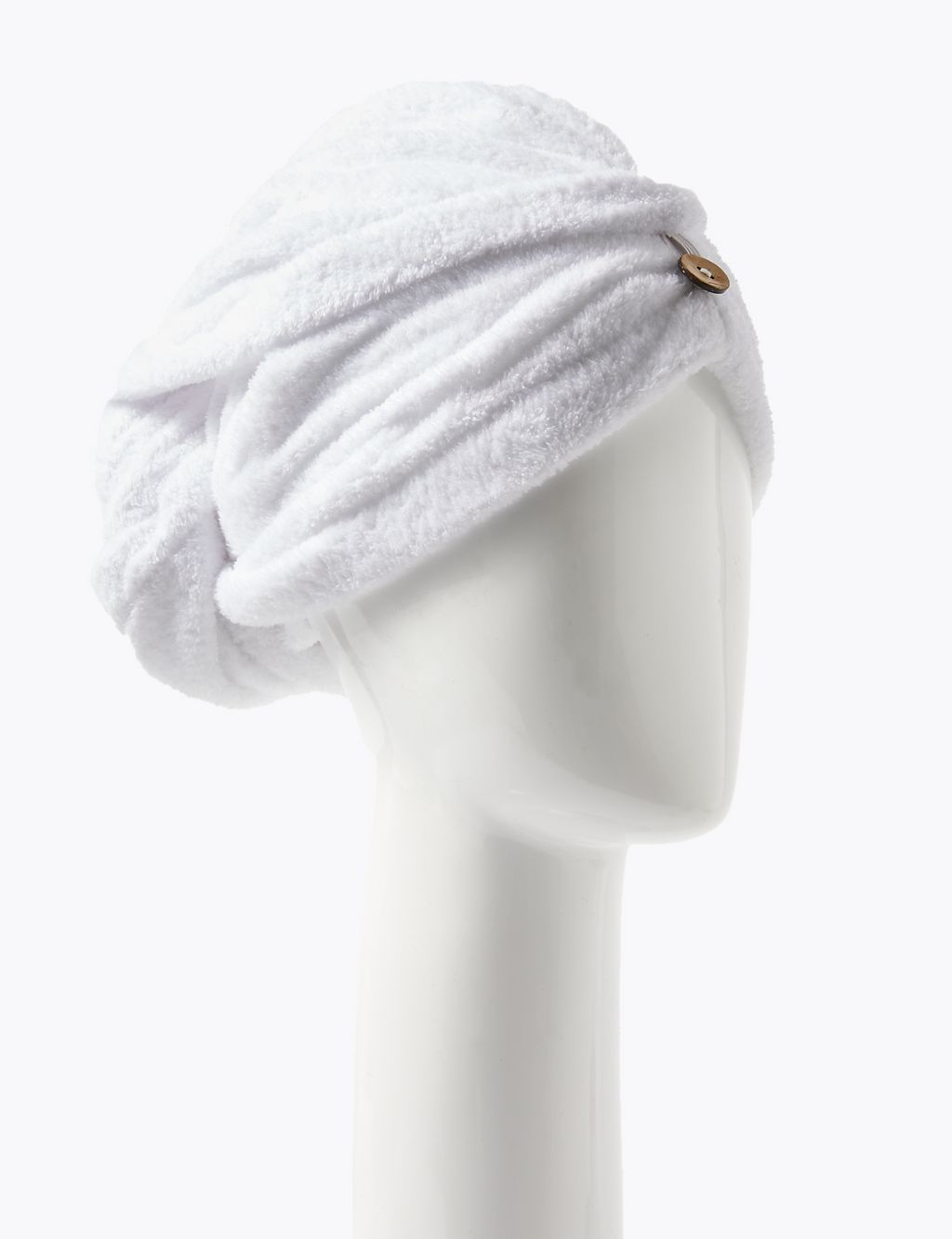 Recycled Microfibre Hair Turban GOODS M&S   