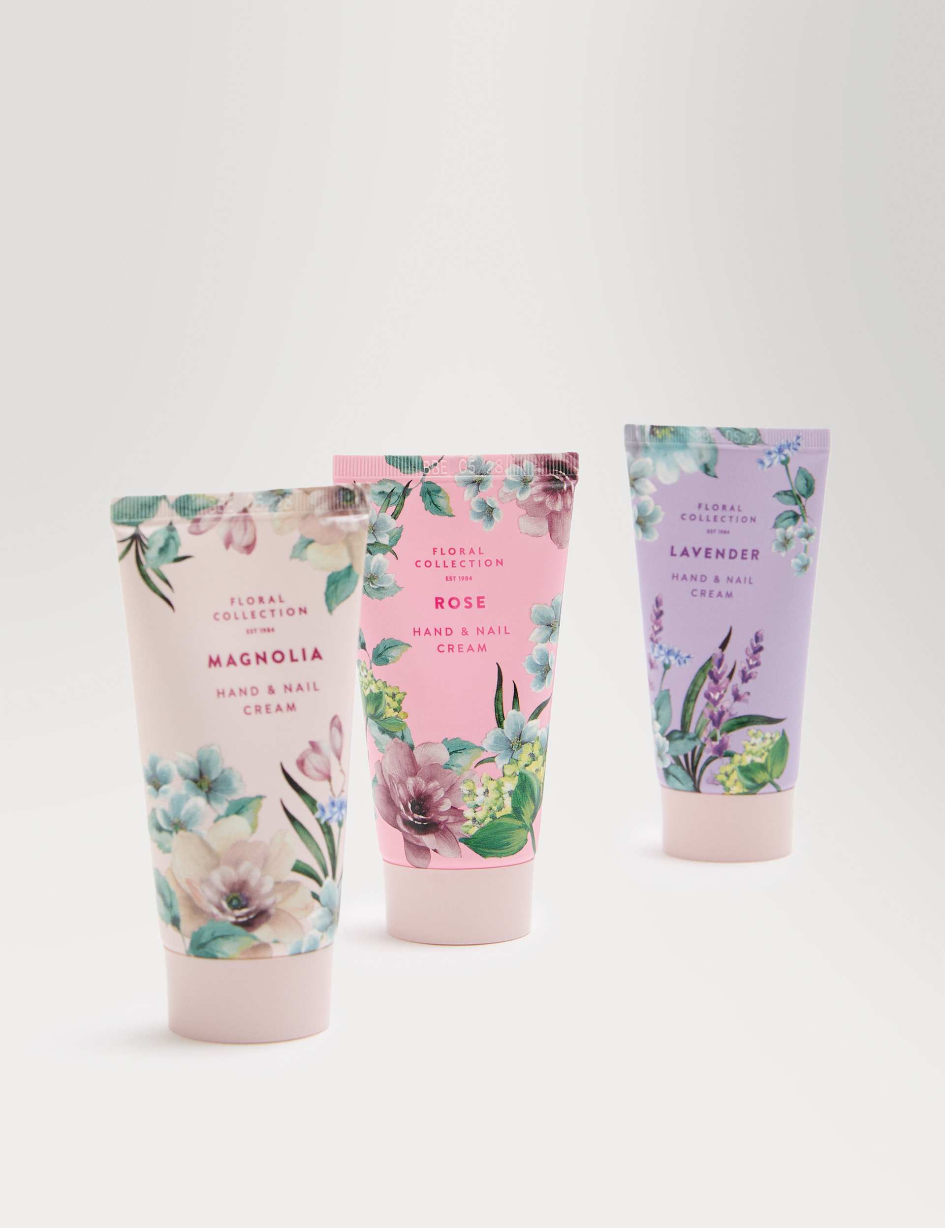 Floral hand cream gift set lavender rose magnolia 3x50ml, UK version