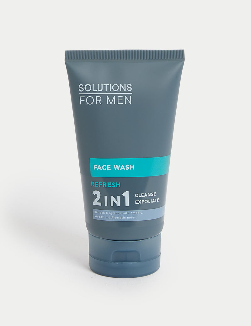Refresh men's face wash 150ml, imported from the UK