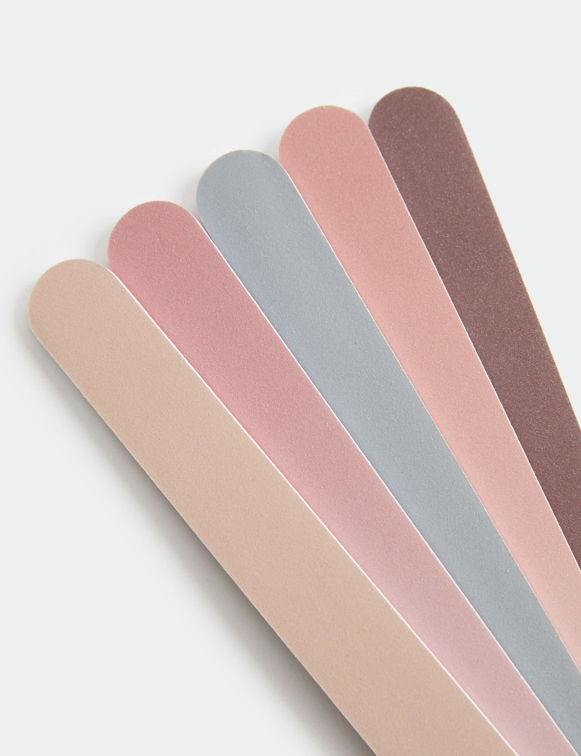 5 Piece Nail Files emery board set (British brand)