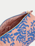 Large Quilted Coral Wash Bag GOODS M&S   