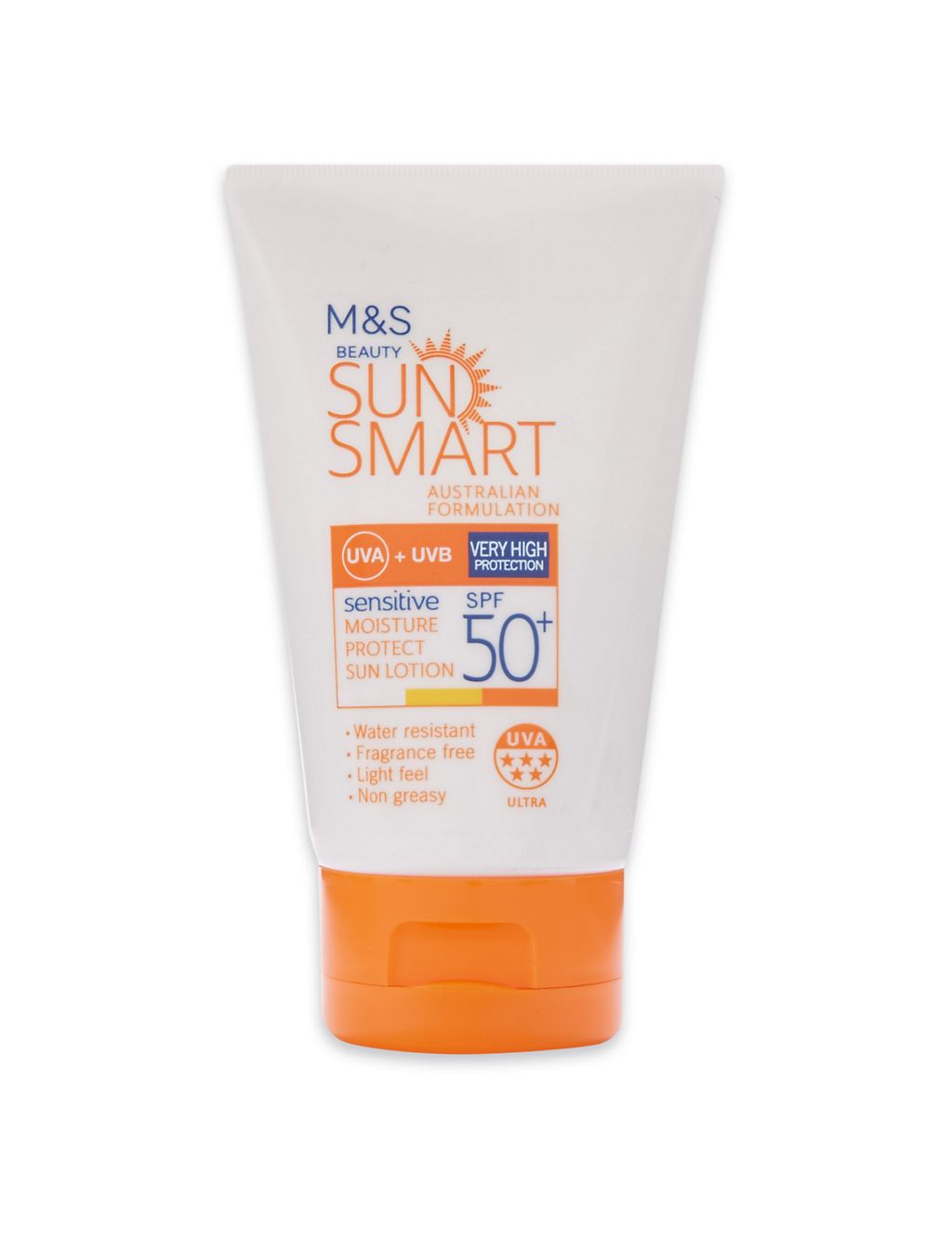 Travel Size Sensitive Moisture Protect Sun Lotion SPF50+ 50ml GOODS M&S   