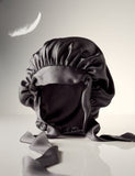 Pure Mulberry Silk Hair Bonnet natural protective hair accessory, imported from the UK