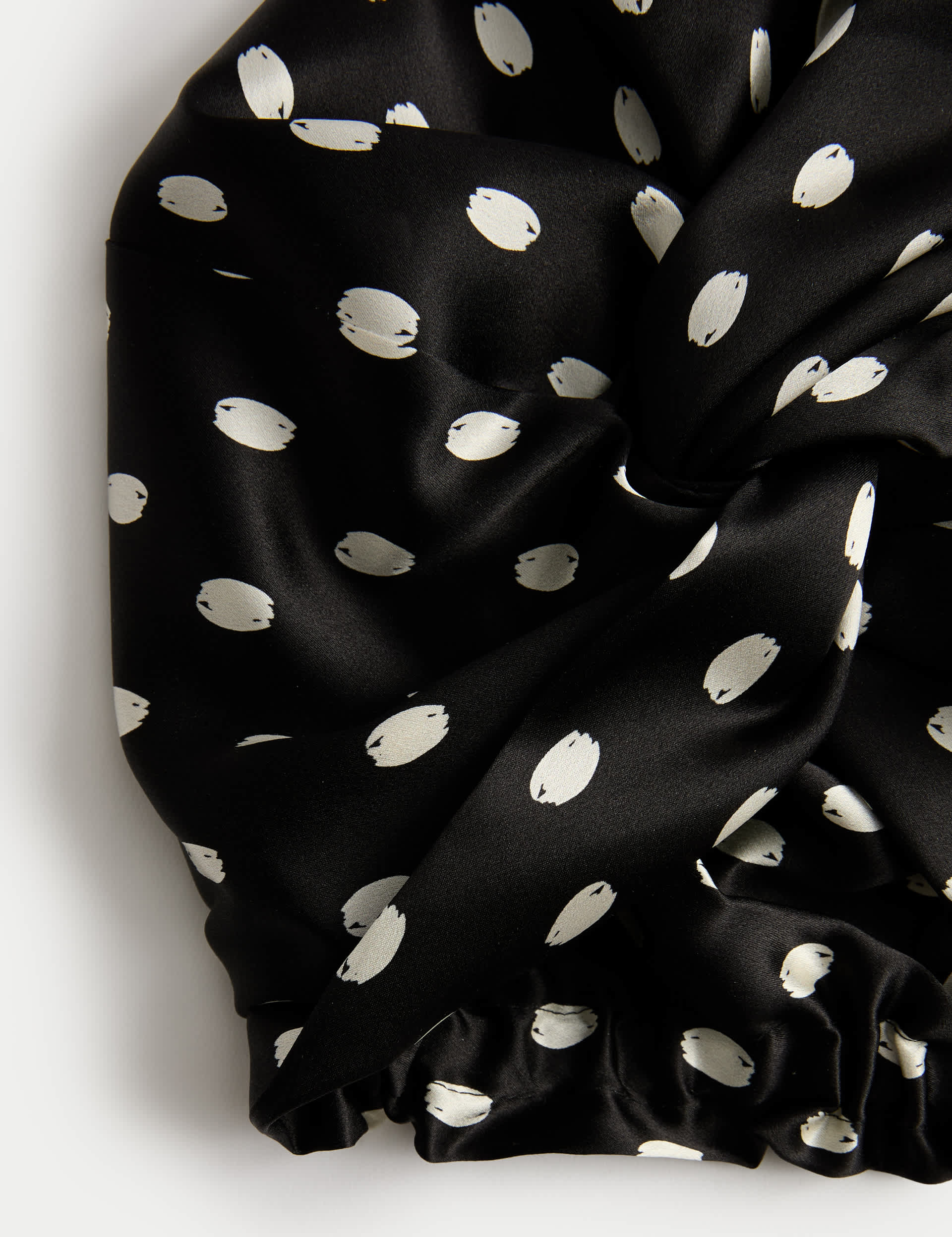 M&S printed pure silk hair turban - British product
