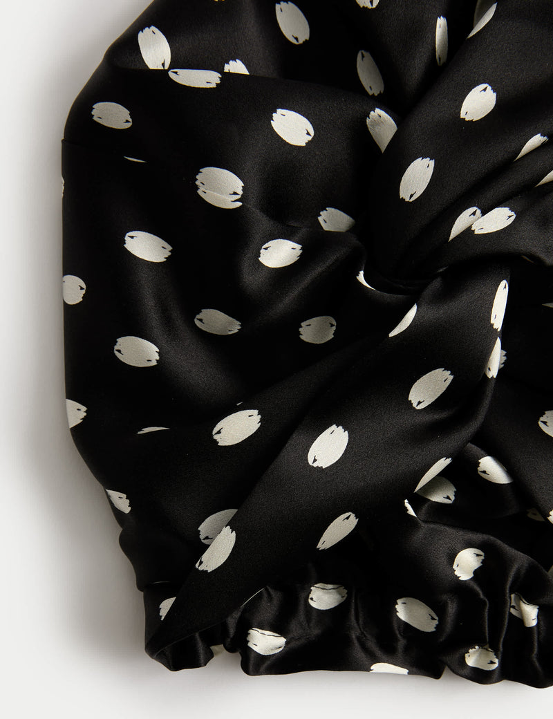 M&S printed pure silk hair turban - British product